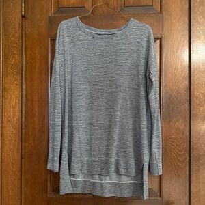 Loft Striped Black and White Women's Top